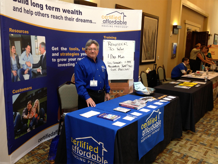 CAHP Booth at EquityTrustConvention2014-03